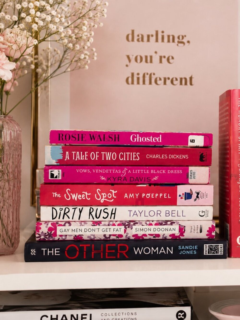 7 Cute‎ Pink Girly Books Bundle